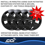 Coast2Coast Wheel Skins & Styled Wheel Covers IWCIMP400BLK product image 4
