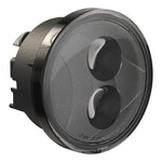 J.W. Speaker Turn Signal Light Assembly - LED, 239 J2 Series, LED Bulb, Black Aluminum Housing, Set Of 2 - 0346503