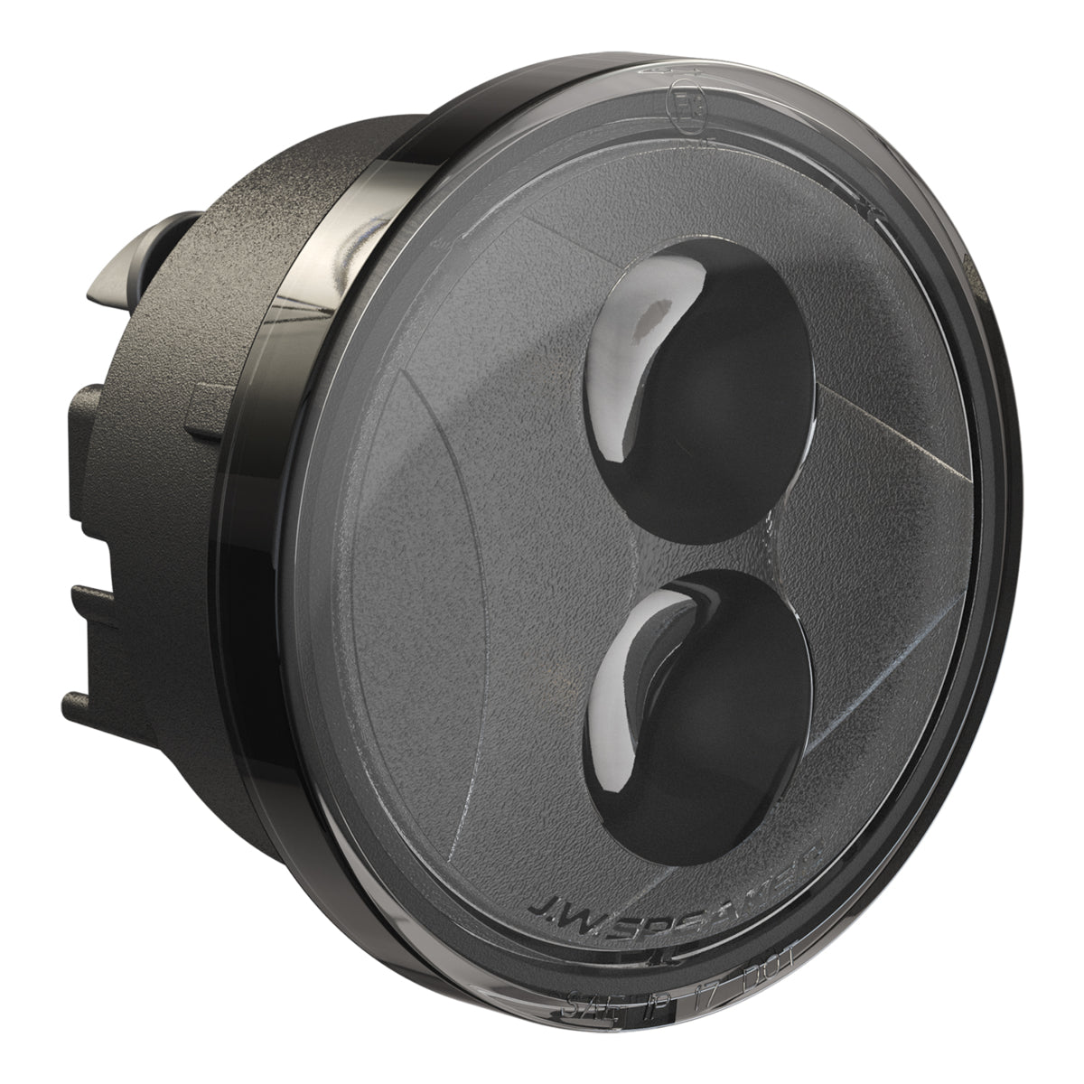 J.W. Speaker Turn Signal Light Assembly - LED, 239 J2 Series, LED Bulb, Black Aluminum Housing, Set Of 2 - 0346503