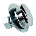 Lippert Camper Tie Down Anchor, Chrome, Steel - 182852
