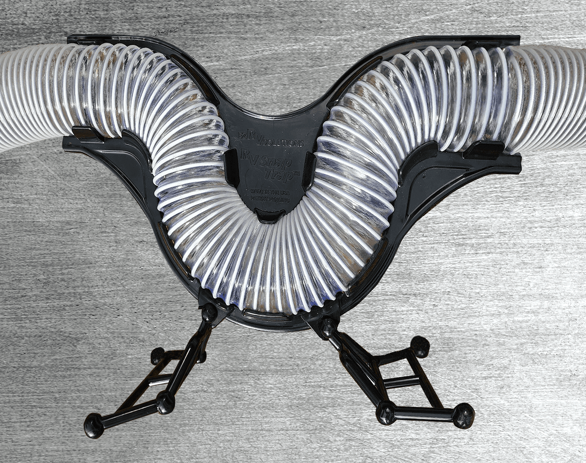 MOR/ryde Sewer Hose Support, 3 in Diameter Hose, Black - SP54-267