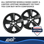 Coast2Coast Wheel Skins & Styled Wheel Covers IWCIMP361BLK product image 3