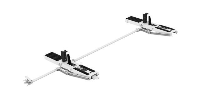 Holman Ladder Rack, White, Steel, Drop-Down Mechanism For 40993 - 40913