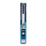 Camco Screen Door Push Bar, Adjustable From 21-1/4 in to 28-5/8 in, Black, Aluminum Bar With Molded Handles - 42183