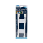 Camco Cabinet Content Brace, Bar Extends From 10 in Length to 17 in Length, White Plastic - 44093