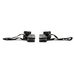 Camco Awning Fabric Clamp, Black, Set Of 2 - 42251