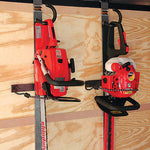 Rack-Em Tool Organizer, Holds 1 Chainsaw Or Similar Tool With A Loop Style Handle, Black/Gray, Steel - RA-3