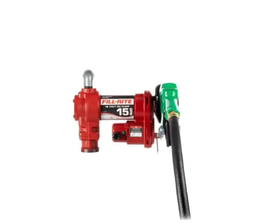 Fill-Rite Liquid Transfer Tank Pump, H Series, Diesel/Gasoline/Kerosene/E15/Biodiesel Up To B20, 12 V DC - FR1210HA1