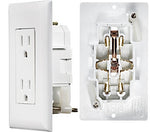 RV Designer Receptacle, 125 V AC, White - S811