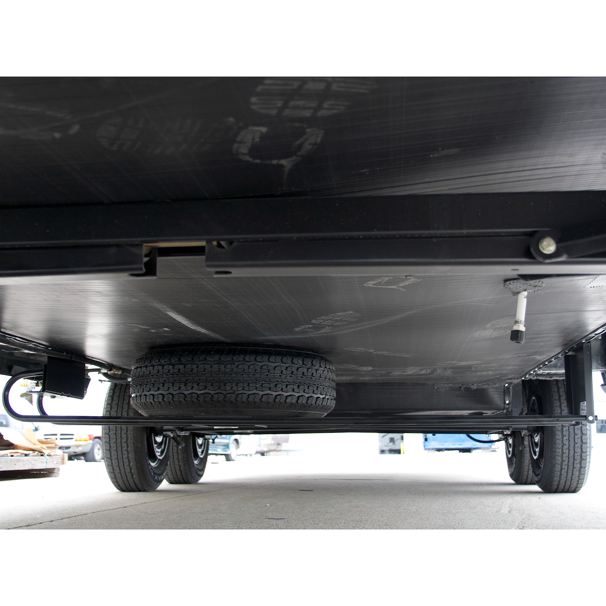 BAL RV Spare Tire Carrier, 70 To 75 in Frame Width, Black - 28217B
