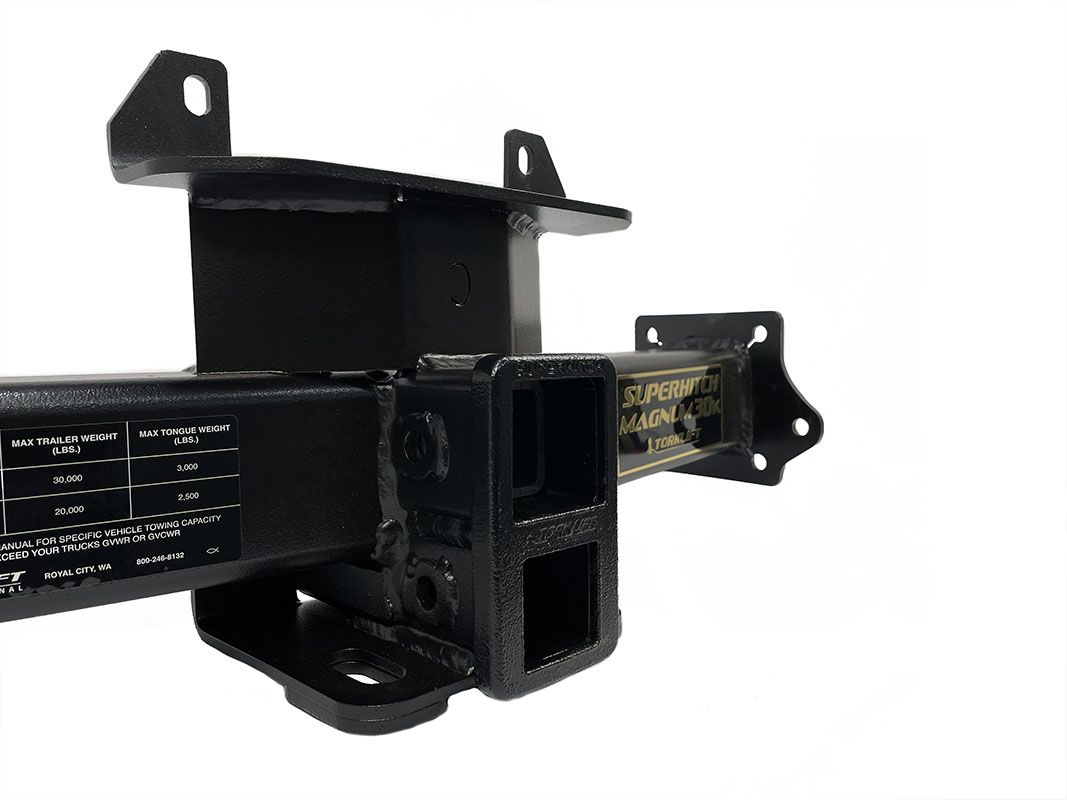 Torklift Trailer Hitch Rear, 2-1/2 in Upper and 2 in Lower Receivers, 20000 lb Weight Carrying Capacity/2500 lb Tongue Weight Capacity - C1213-30