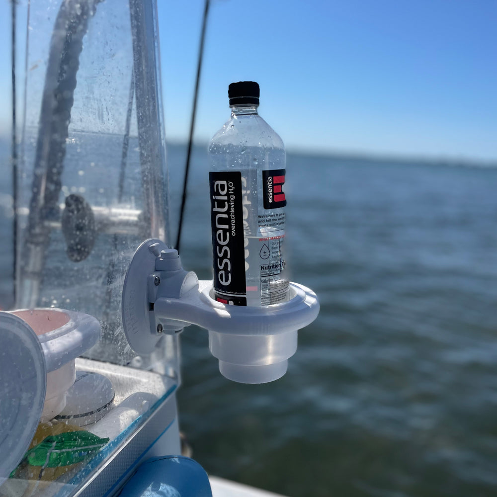 SeaSucker Cup Holder, White, 4.5 in Diameter Vacuum Mount - MC5314W