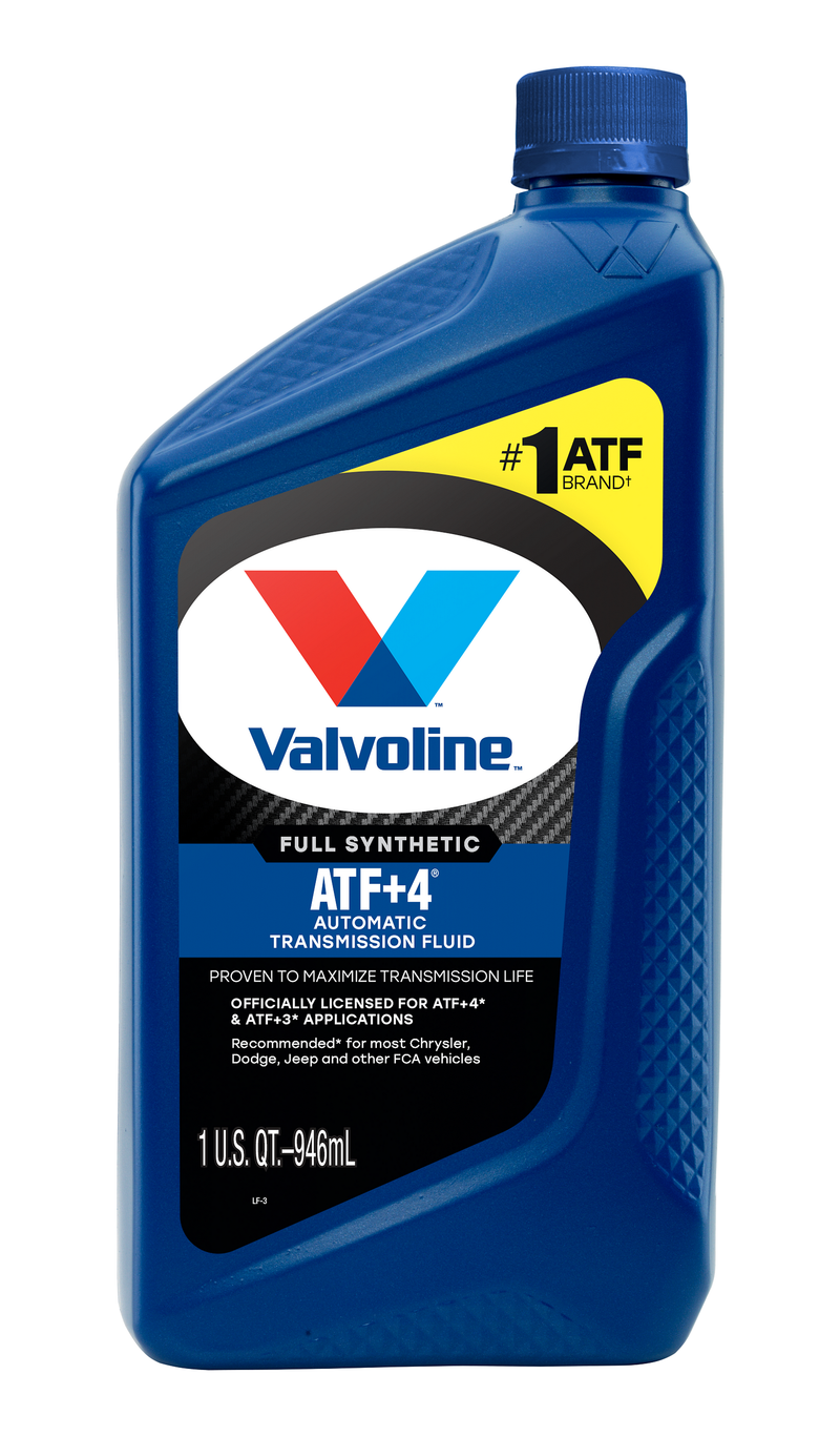 Valvoline Auto Trans Fluid, ATF PLUS4, 1 qt Bottle, Case Of 6 - 822348