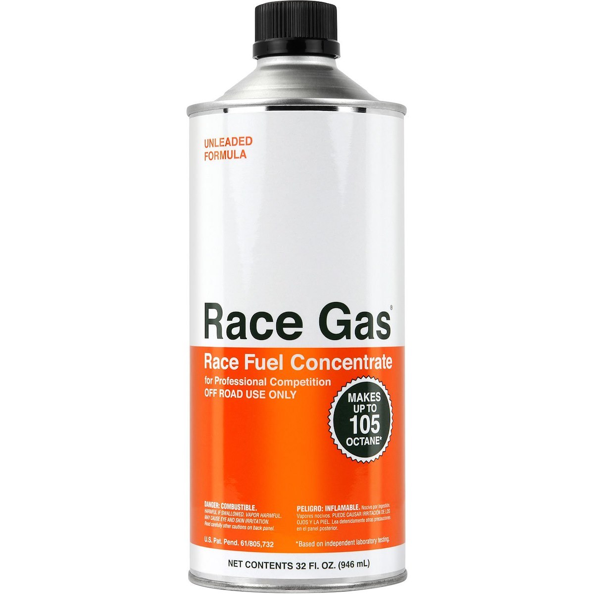 Race Gas Fuel Additive, 32 oz Bottle, Used To Boost Octane Ranging 100 To 105/For 87 To 93 Octane Gas - 100032