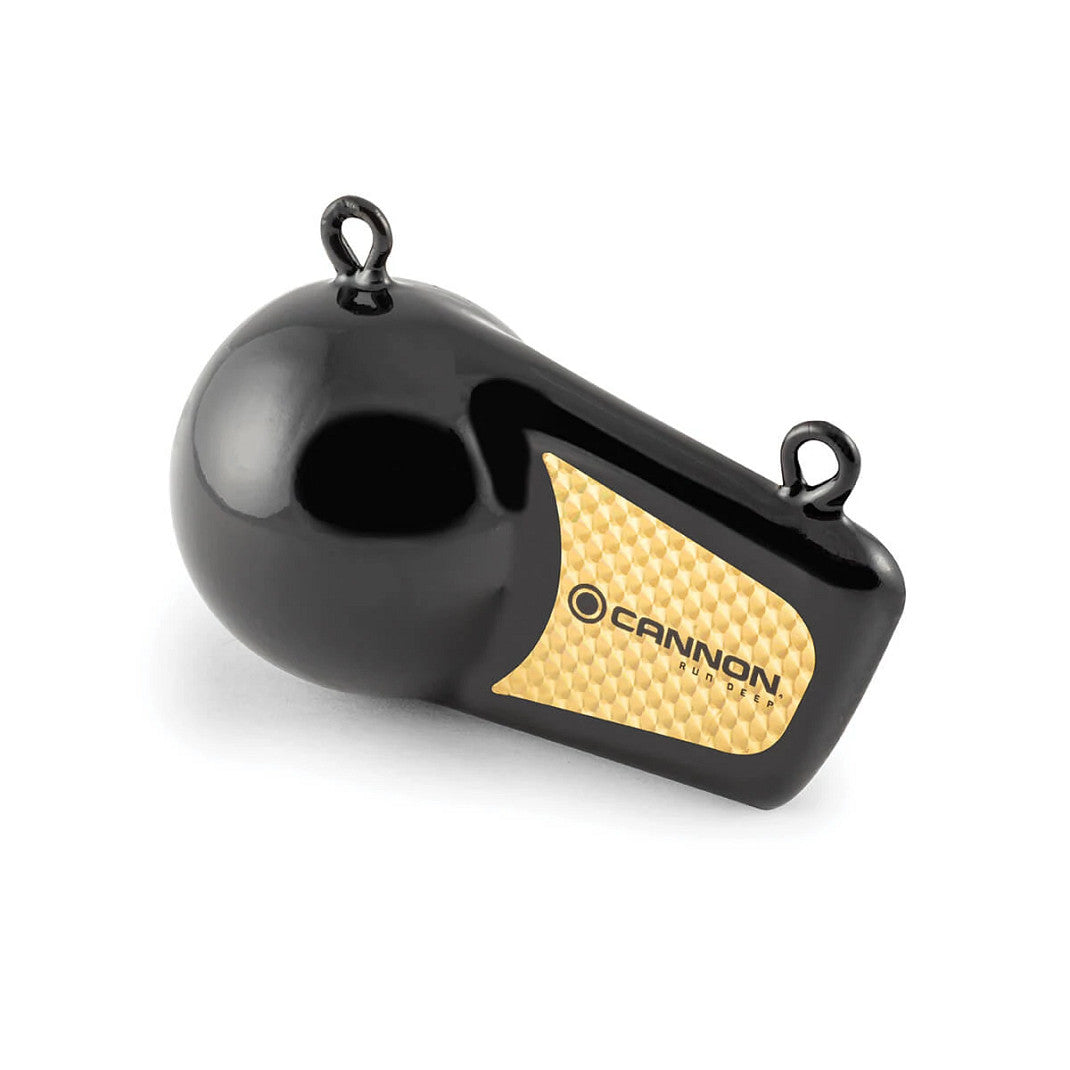 Cannon Downrigger Weight, 10 lb Flash Weight, Black - 2295184