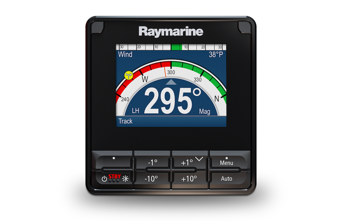 Raymarine Boat Autopilot Control Unit, P70S, 3.45 in TFT LCD Display, 12 V - E70328