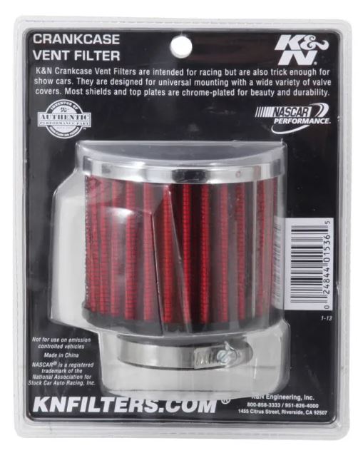 K&N Valve Cover Breathers and Components 62-1460 product image 5
