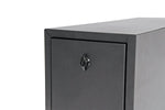 Dee Zee Tool Box, Wheel Well With 5 Drawers, Black Powder Coated Steel, 20.5 in Length x 8.5 in Width x 18.88 Height - DZ95D