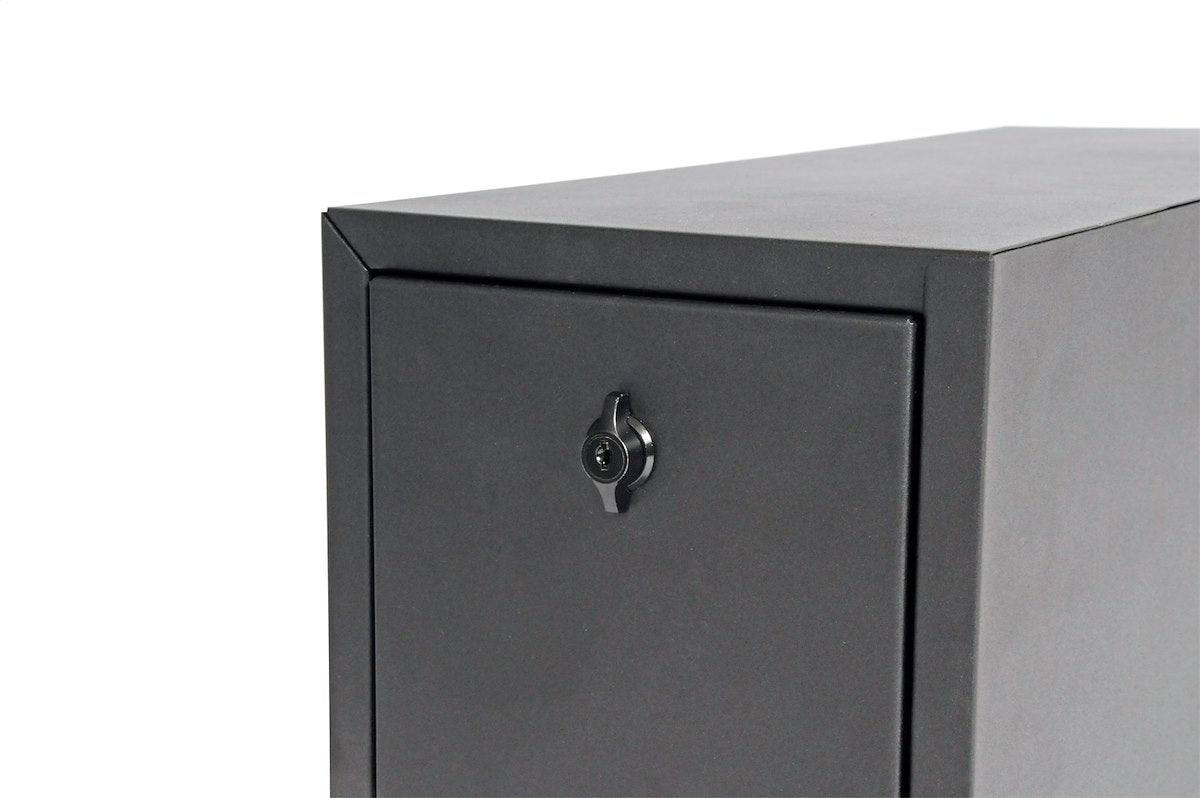 Dee Zee Tool Box, Wheel Well With 5 Drawers, Black Powder Coated Steel, 20.5 in Length x 8.5 in Width x 18.88 Height - DZ95D
