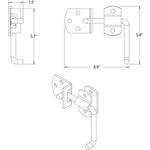 Buyers Products Commercial Truck Body Hardware B2588B product image 2