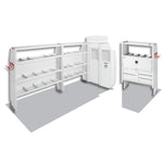 Weather Guard Van Storage System Kit, White - 600-8412L