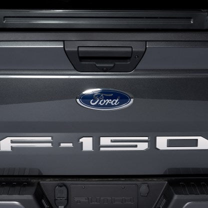 Putco Emblem, Licensed Ford F-150 Letters, Chrome, Stainless Steel - 55559FD