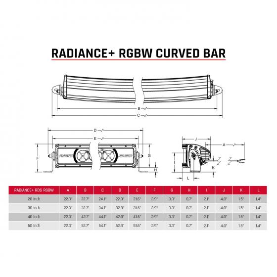 RIGID Industries Light Bar 320053 product image 3