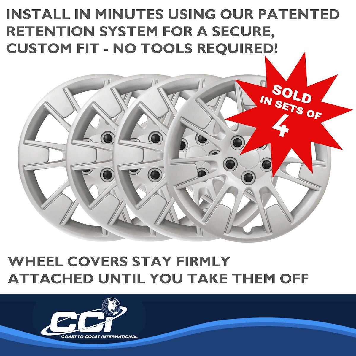 Coast2Coast Universal Wheel Covers IWC52316S product image 4