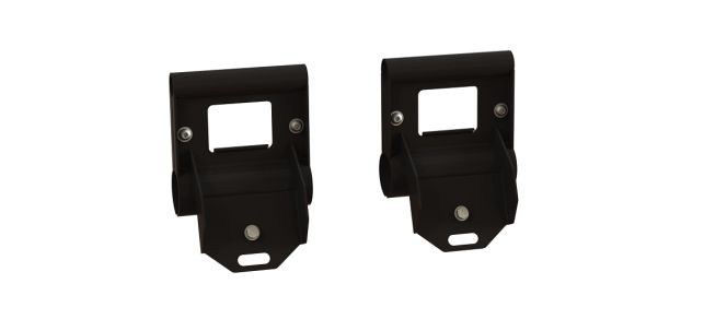 Holman Tie Down Strap, 2 in Width x 7 ft Length, 677 lb Load Capacity, 2000 lb Break Strength, Set Of 2 - 31490