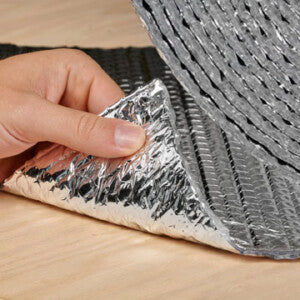 Reflectix Multi Purpose Insulation, 24 in Width x 25 ft Length Roll, Cover 50 Square ft Area, 5/16 in Thick - BP24025