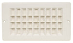 Valterra Heating/Cooling Register, 4 in Width x 8 in Length, White - A10-3364VP