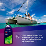 3M Marine Wax, 1 qt Bottle - 36113