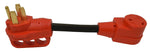 Valterra Power Cord Adapter, 50 amp Male To 30 amp Female, 50 amp, 12 in Dog Bone - A10-5030FHVP