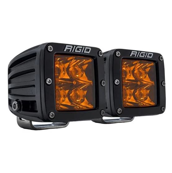 Rigid Industries Driving/Fog Light, D-Series Pro, LED Bulb, 4 Clear Bulbs, Set Of 2 - 20252