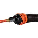 Camco Waste Water Hose, 10 ft Length, 5/8 in Inside Diameter, With 3 in Bayonet Fitting Rinse Cap - 22999