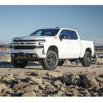 ReadyLIFT Lift Kit Suspension, 4 in Front Lift, 3 in Rear Lift, Black Components - 69-39400