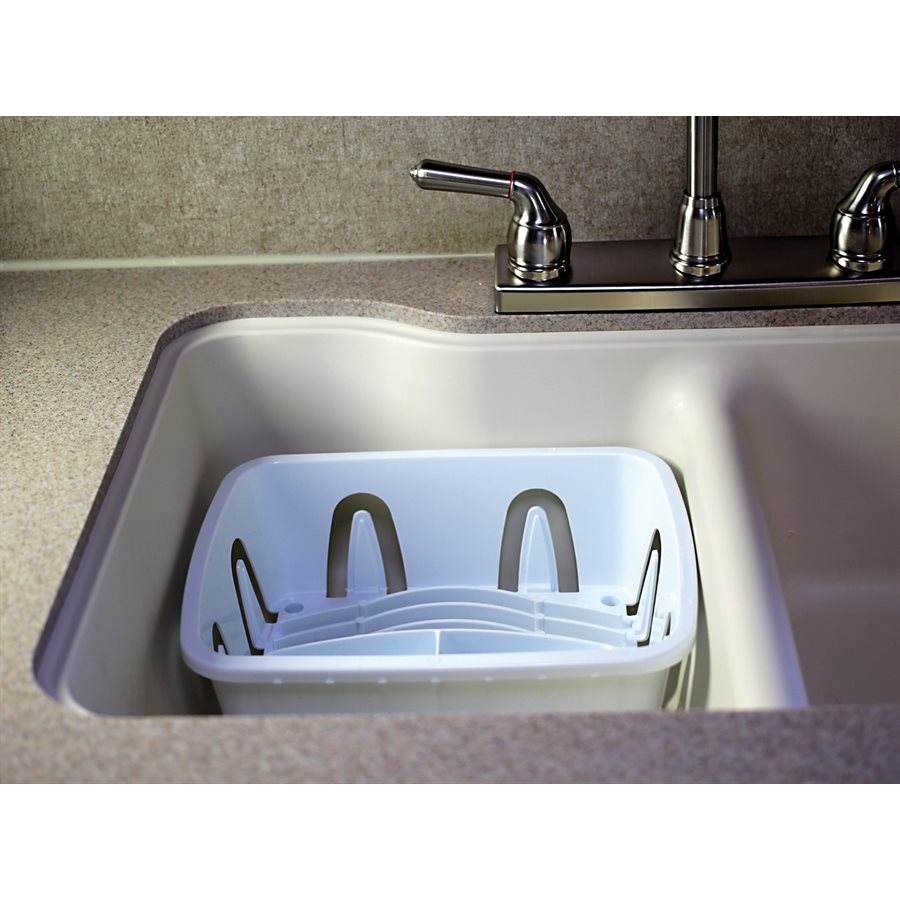 Camco Dish Drainer, White - 43511