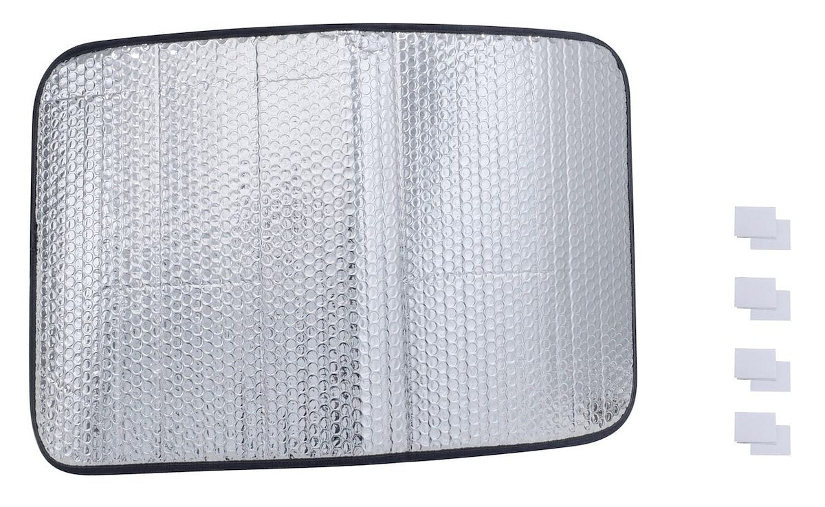 Valterra Window Shade, 25-1/4 in Width x 16-1/4 in Height, With 8 Hook And Loop Tape Pieces - A10-1600