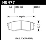 Hawk Performance Disc Brake Pads HB477F.610 product image 2