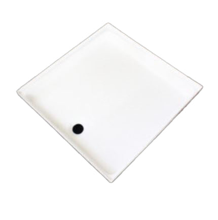 Specialty Recreation Shower Pan, 24 in x 24 in x 2.46 in, White - SP2424W