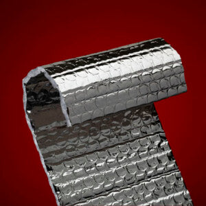 Reflectix Multi Purpose Insulation, 48 in Width x 25 ft Length Roll, Cover 100 Square ft Area, 5/16 in Thick - BP48025