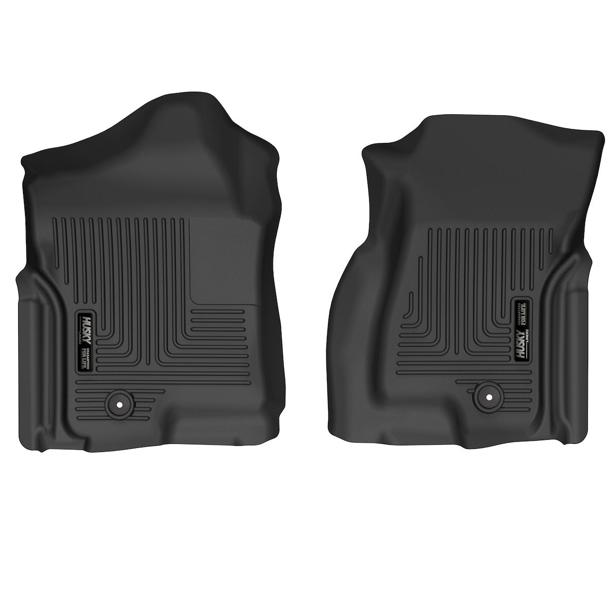 Husky Liners Floor Liner, Black, 2 Piece - 52111
