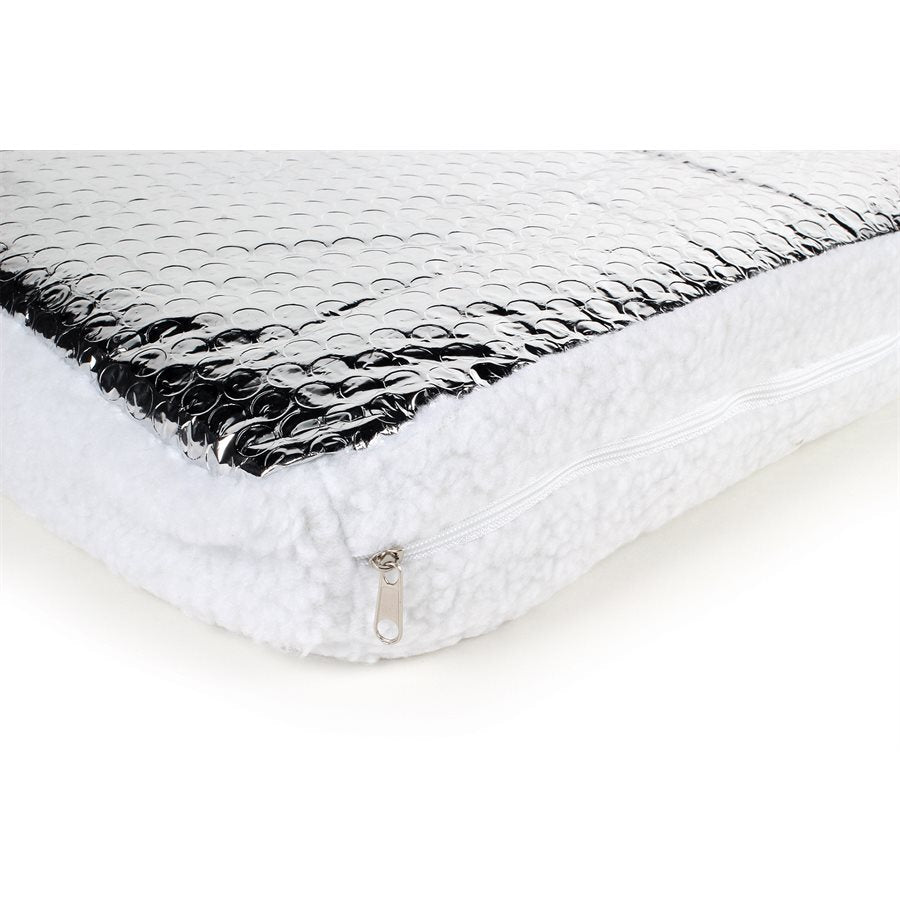 Camco Roof Vent Insulation, For 14 in x 14 in Vents, 3 in Foam With Reflective Backing - 45192