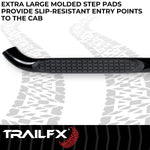 TrailFX Running Boards & Nerf Bars A0031B product image 3