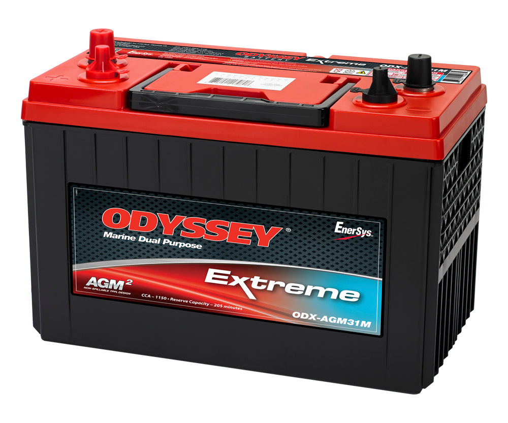Odyssey Battery Battery, Extreme Series, 31 Group Size, 12 V - ODX-AGM31M