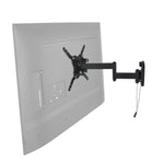 Ready America TV Mount, 360 degree Rotate, Holds Up to 40 in TV and Up To 40 lb Capacity, Black - MRV4000