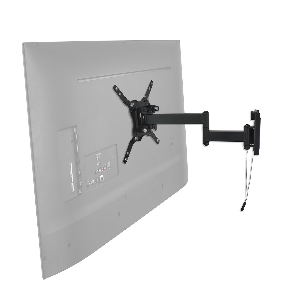 Ready America TV Mount, 360 degree Rotate, Holds Up to 40 in TV and Up To 40 lb Capacity, Black - MRV4000
