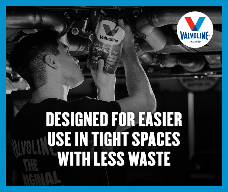 Valvoline Gear Oil, 1 gal Can, SAE 75W-90 - 882505