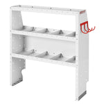 Weather Guard Van Storage System Kit, White - 600-8110R