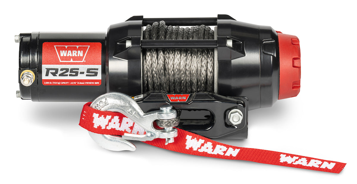 Warn Winch, R25-S Series, 12 V Electric, 2500 lb Line Pull Capacity - 110020